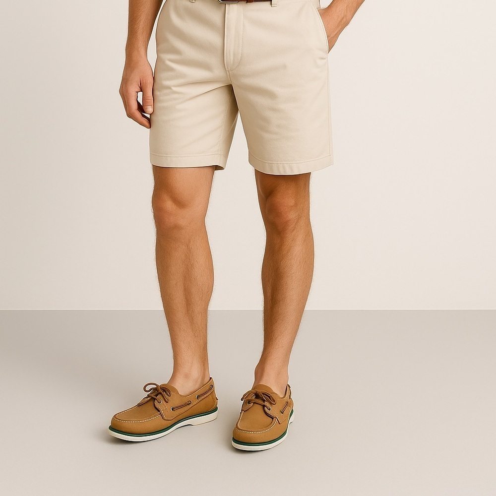 Sperry Authentic Original 2-Eye Boat Shoes Men’s Leather Tan Nautical Preppy 8.5